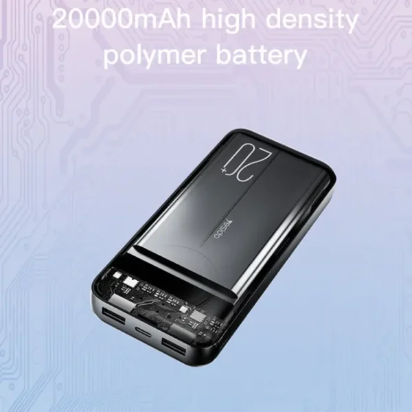 پاوربانک 20000 میلی آمپر یسیدو YESIDO YP41