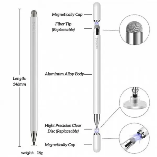 قلم لمسی یسیدو Yesido ST02 capacitive stylus pen