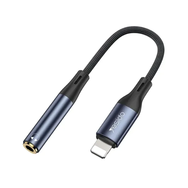 تبدیل جک 3.5 به آیفون یسیدو مدل YESIDO YAU37 AUDIO ADAPTER