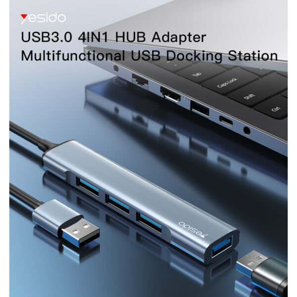 هاب 4 پورت یسیدو مدل YESIDO HB18 HUB ADAPTER