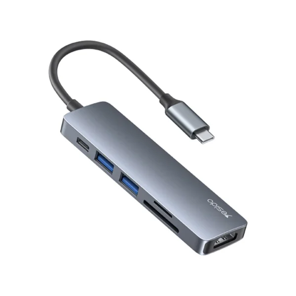 هاب 6 پورت یسیدو مدل YESIDO HB11 HUB ADAPTER