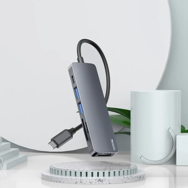 هاب 6 پورت یسیدو مدل YESIDO HB11 HUB ADAPTER