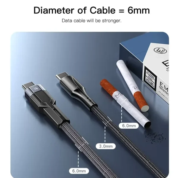 کابل شارژ تایپ سی یسیدو مدل YESIDO CA106 DATA CABLE
