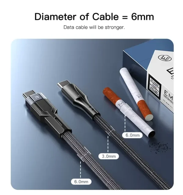 کابل شارژ تایپ سی یسیدو مدل YESIDO CA106 DATA CABLE