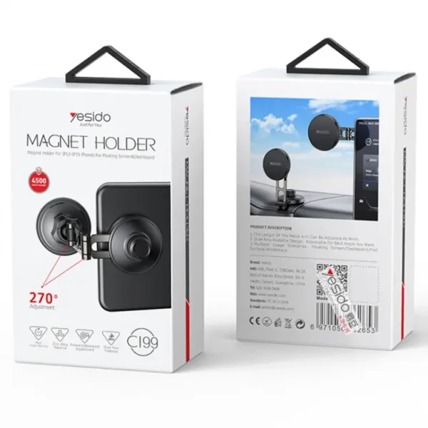 هولدر داشبوردی یسیدو مدل YESIDO C199 MAGNET HOLDER