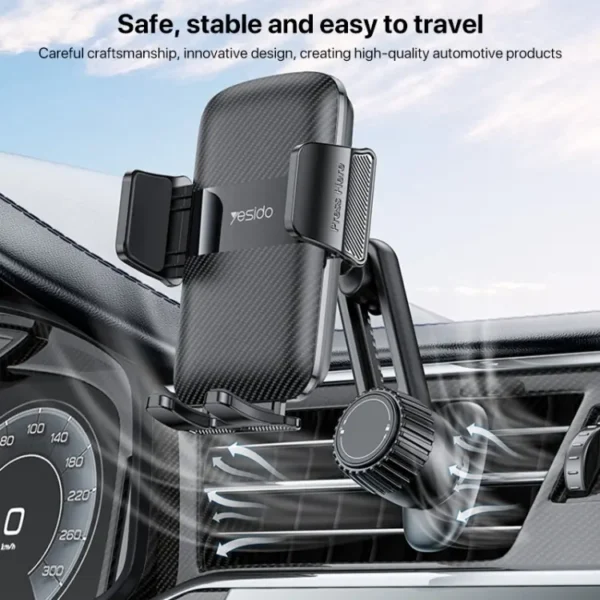 هولدر دریچه کولر یسیدو مدل YESIDO C242 CAR HOLDER