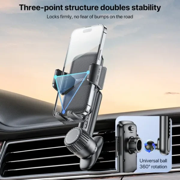 هولدر دریچه کولر یسیدو مدل YESIDO C242 CAR HOLDER