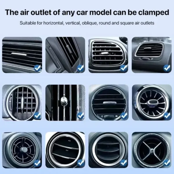 هولدر دریچه کولر یسیدو مدل YESIDO C242 CAR HOLDER