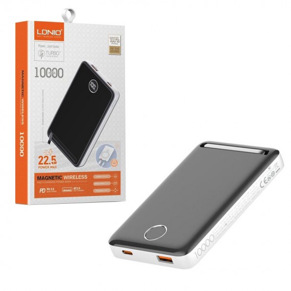 پاوربانک مگ سیف 10000 الدینیو مدل LDNIO PQ17 POWER BANK