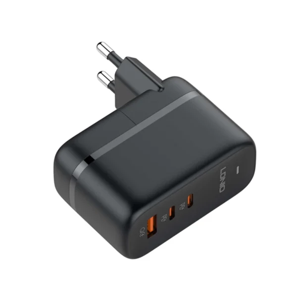 شارژر دیواری 65 وات الدینیو مدل LDNIO Q366 65W GAN FAST CHARGING