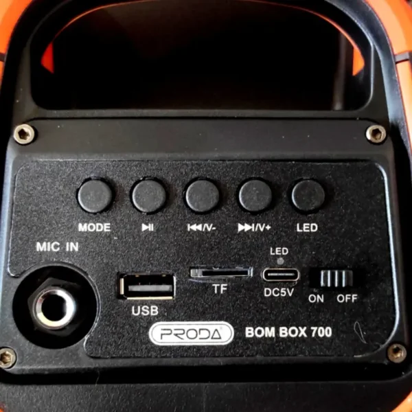 اسپیکر بلوتوثی پرودا 700 مدل PRODA BOM BOX 700