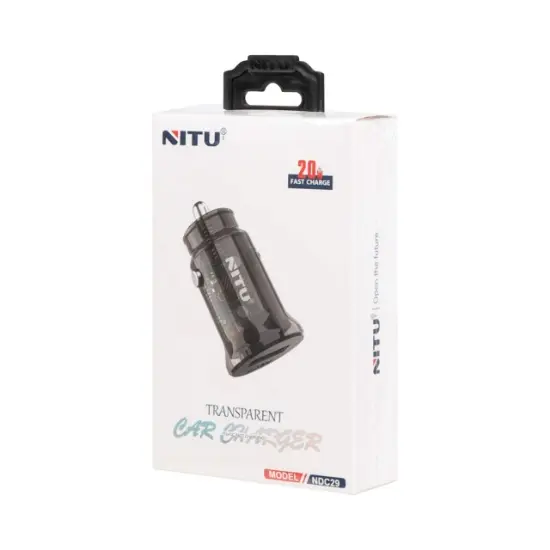 شارژر فندکی 20 وات نیتو مدل NITU NDC29 20W