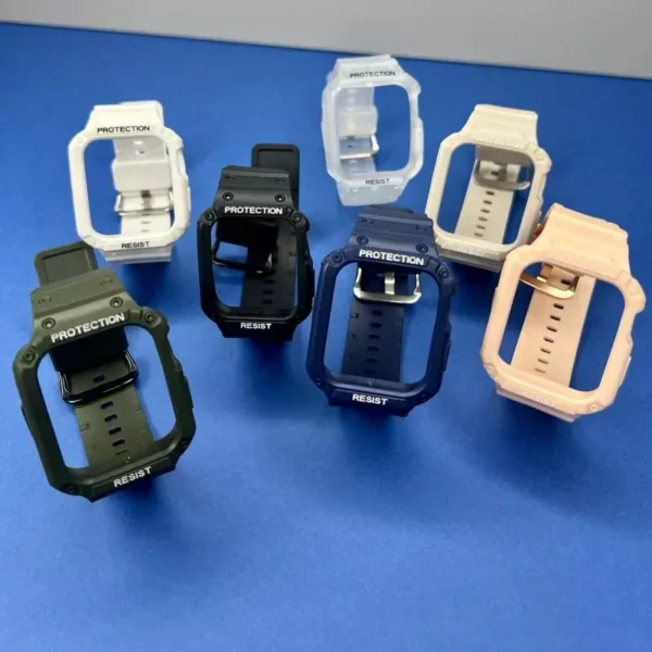 بند اپل واچ جیشاک سایز 42-44-45 Gshock Resist