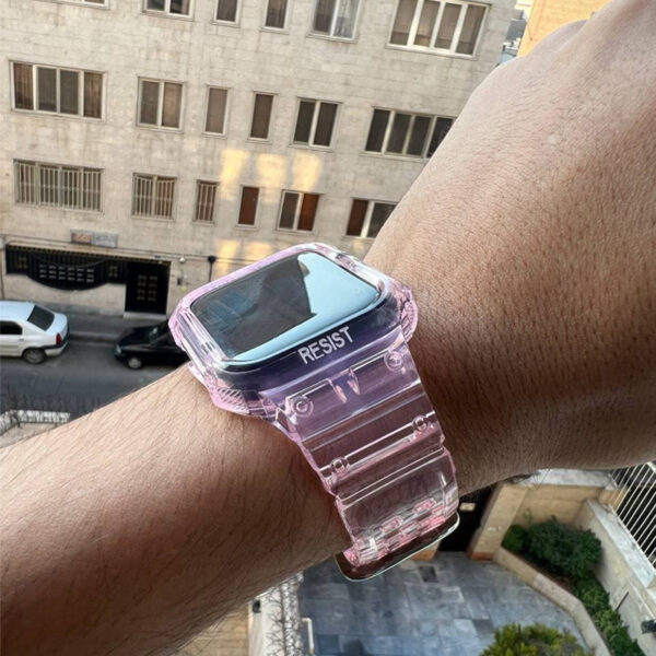 بند اپل واچ جیشاک سایز 42-44-45 Gshock Resist