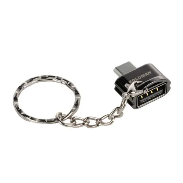 مبدل OTG تایپسی کلومن مدل KOLUMAN K-OT12 USB To Type-c