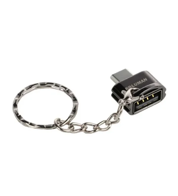 مبدل OTG تایپسی کلومن مدل KOLUMAN K-OT12 USB To Type-c