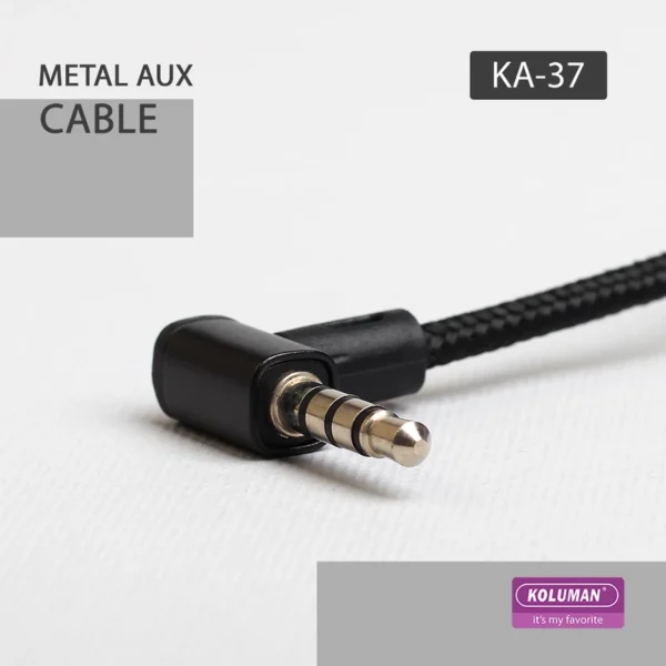 کابل AUX سرخم کلومن مدل KOLUMAN KA-37