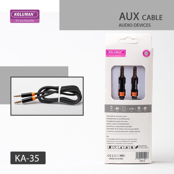 کابل AUX کلومن مدل KOLUMAN KA-35