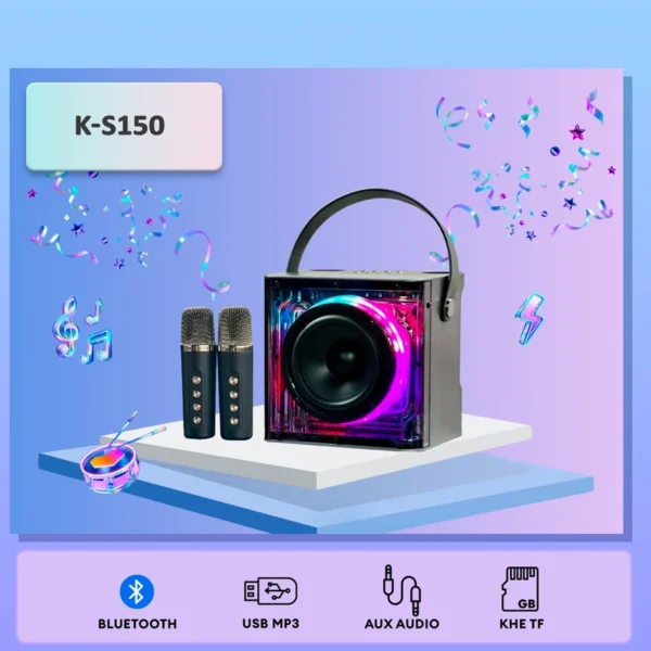 اسپیکر بلوتوثی میکروفندار کلومن KOLUMAN K-S150 با گارانتی