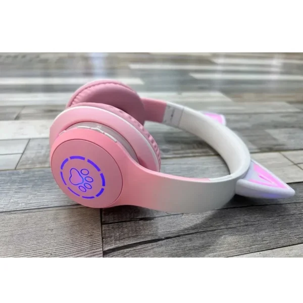 هدفون بلوتوثی گربه ای CAT PM-12