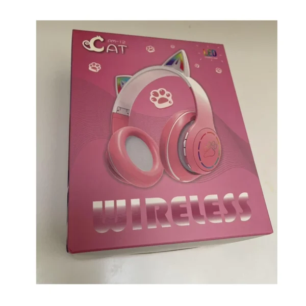 هدفون بلوتوثی گربه ای CAT PM-12