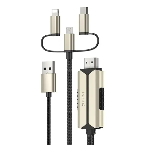 کابل HDMI چند کاره یسیدو YESIDO HM14