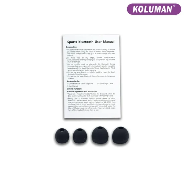 هندزفری بلوتوث گردنی کلومن KOLUMAN KB-G245
