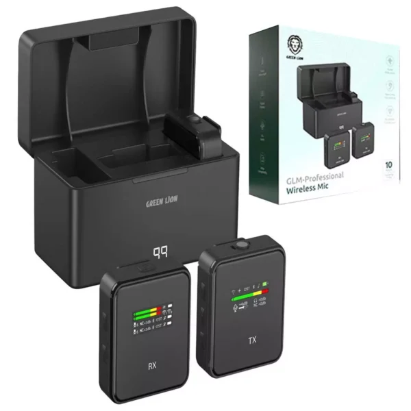میکروفون یقه ای بیسیم گرین مدل GREEN GLM-Professional 10H