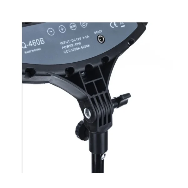رینگ لایت زئوس با سه پایه فلزی مدل ZEUS YQ-460B