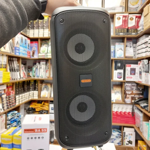 اسپیکر بلوتوثی پرودا بوم باکس 600 مدل PRODA BOM BOX 600