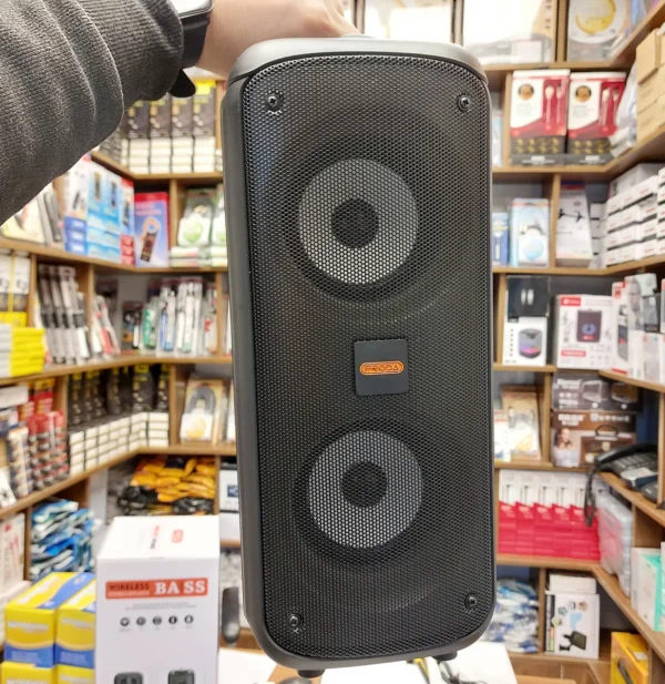 اسپیکر بلوتوثی پرودا بوم باکس 600 مدل PRODA BOM BOX 600
