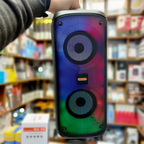 اسپیکر بلوتوثی پرودا بوم باکس 600 مدل PRODA BOM BOX 600