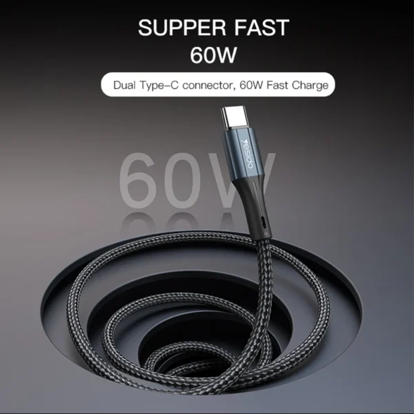کابل تایپسی به تایپسی 60 وات یسیدو YESIDO CA96