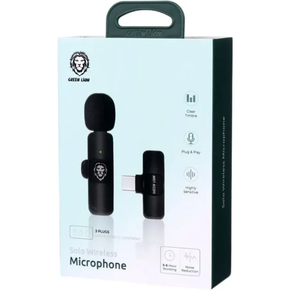میکروفون یقه ای بیسیم گرین GREEN SOLO WIRELESS