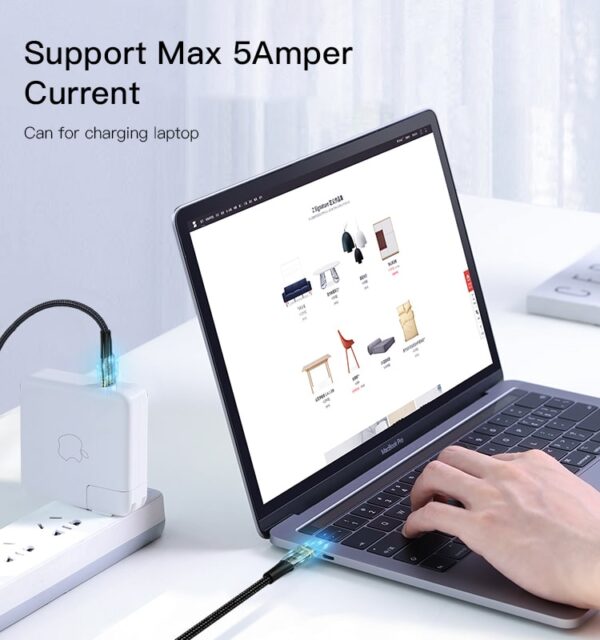 کابل 100 وات تایپسی به تایپسی یسیدو YESIDO CA103