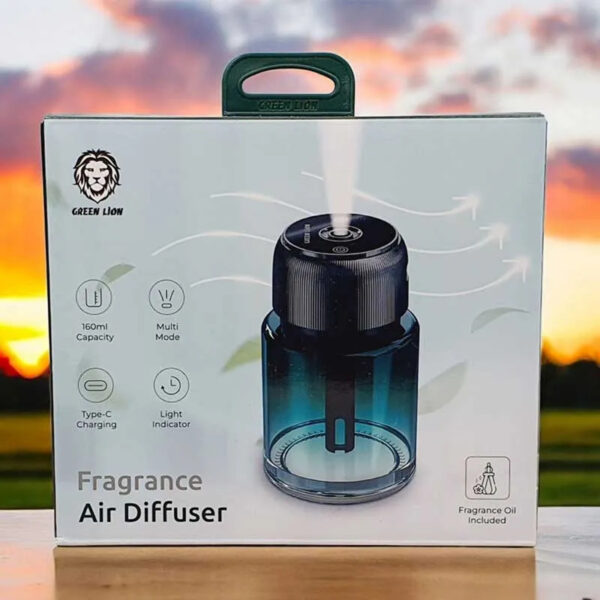 خوشبوکننده و بخورساز شارژی گرین GREEN AIR DIFFUSER با مخزن اضافه