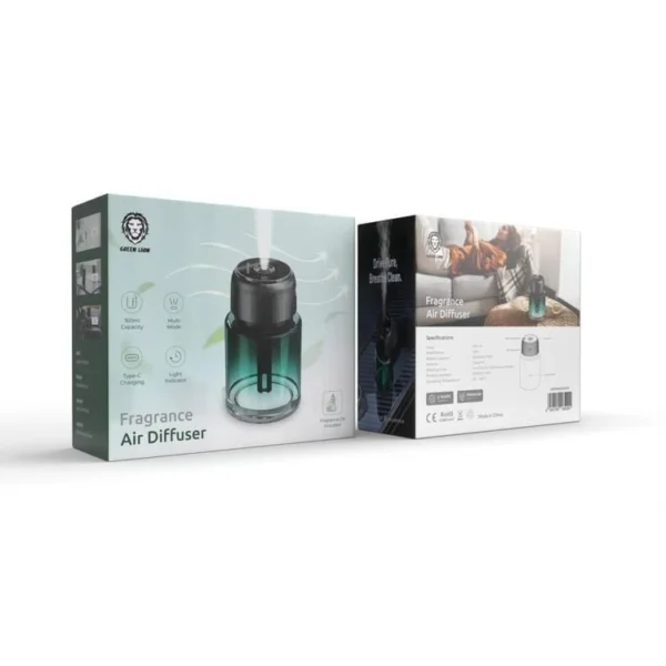 خوشبوکننده و بخورساز شارژی گرین GREEN AIR DIFFUSER با مخزن اضافه