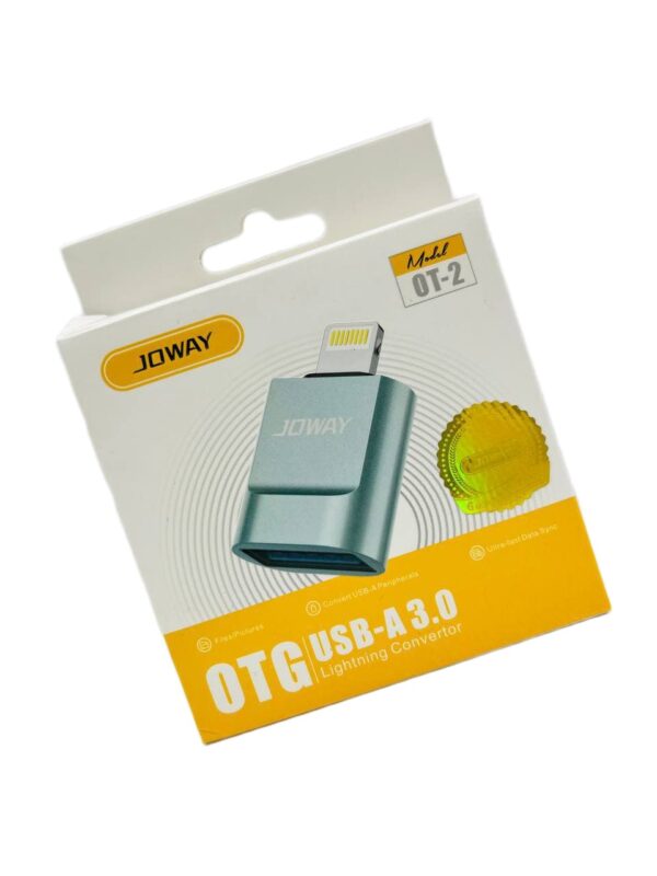 مبدل USB3 به لایتنینگ جووی JOWAY OT-2 OTG