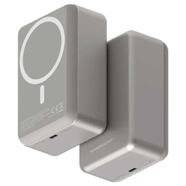 پاوربانک مگسیف 30000 پاورولوژی POWEROLOGY ALUMINUM PP081