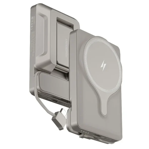 پاوربانک مگسیف پاورولوژی POWEROLOGY AIR-VENT PPBCHA32 با ظرفیت 5000 میلی آمپر