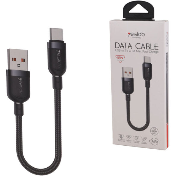 کابل پاوربانکی تایپسی 18 وات یسیدو YESIDO CA131C