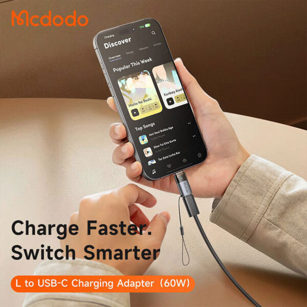 تبدیل لایتنینگ به تایپسی مکدودو MCDODO OT-761