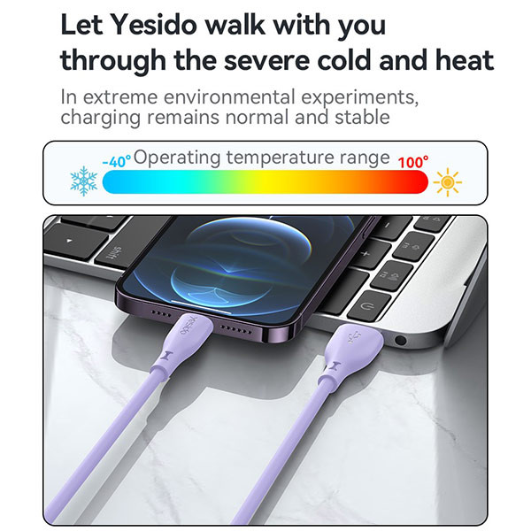کابل آیفون یسیدو YESIDO CA119L