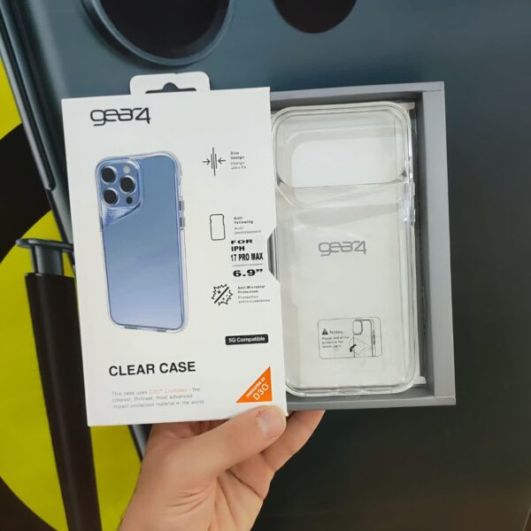 قاب شفاف گیر4 مناسب آیفون 17 پرومکس GEAR4 CLAER CASE