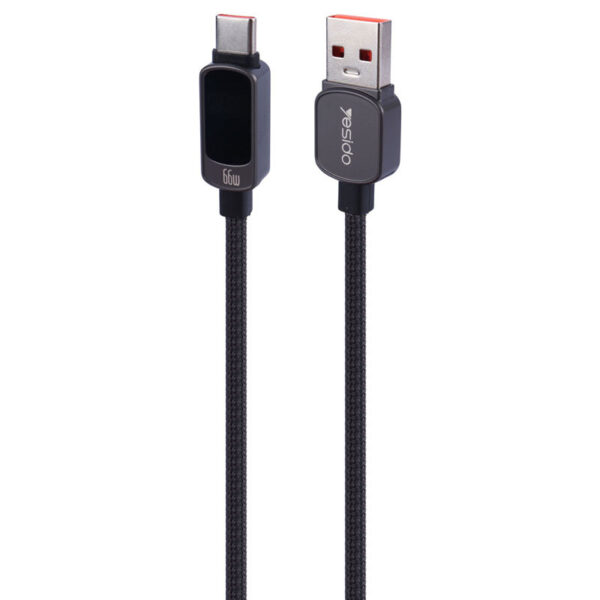 کابل 66 وات USB به TYPE-C یسیدو YESIDO CA128C
