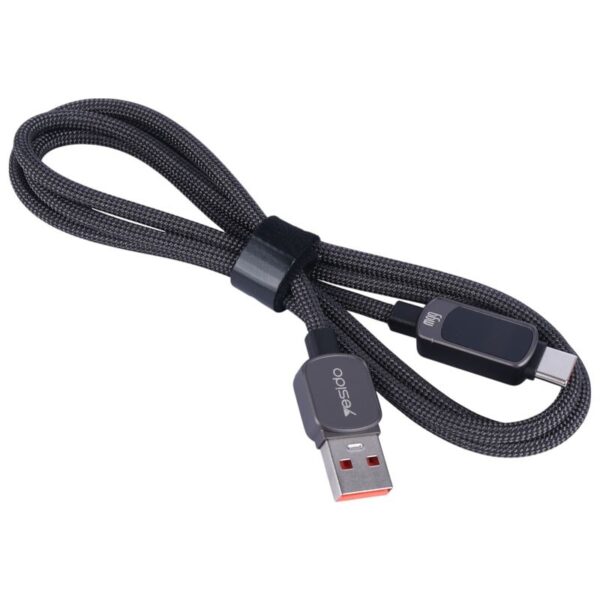 کابل 66 وات USB به TYPE-C یسیدو YESIDO CA128C