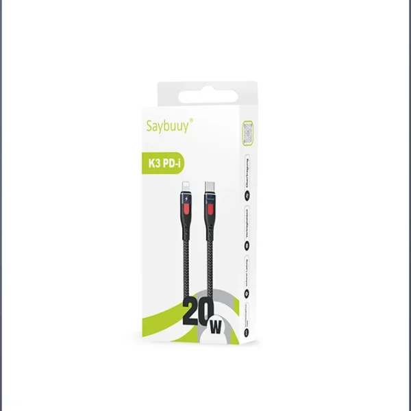 کابل 20 وات TYPE-C به LIGHTNING سی بای SAYBUUY K3 PD-i