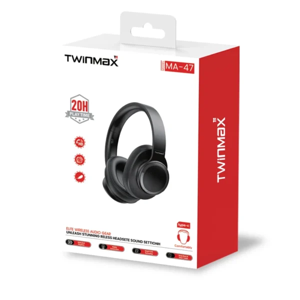 هدفون بی سیم تویین مکس TWINMAX MA-47