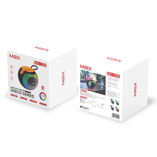 اسپیکر بلوتوثی قابل حمل تویین مکس TWINMAX MS-700